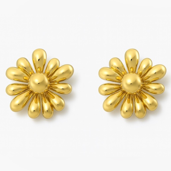 Zara Jewelry - ⚜️ Gold Flower Stud Earrings